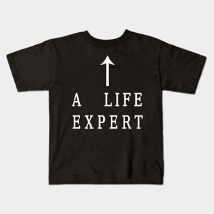 LIFE EXPERT T-SHIRT - in dark color Kids T-Shirt